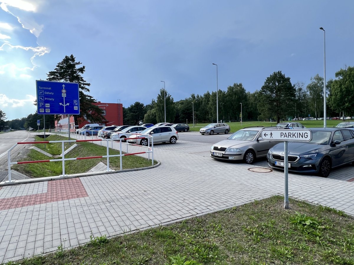 Parkování letiště České Budějovice