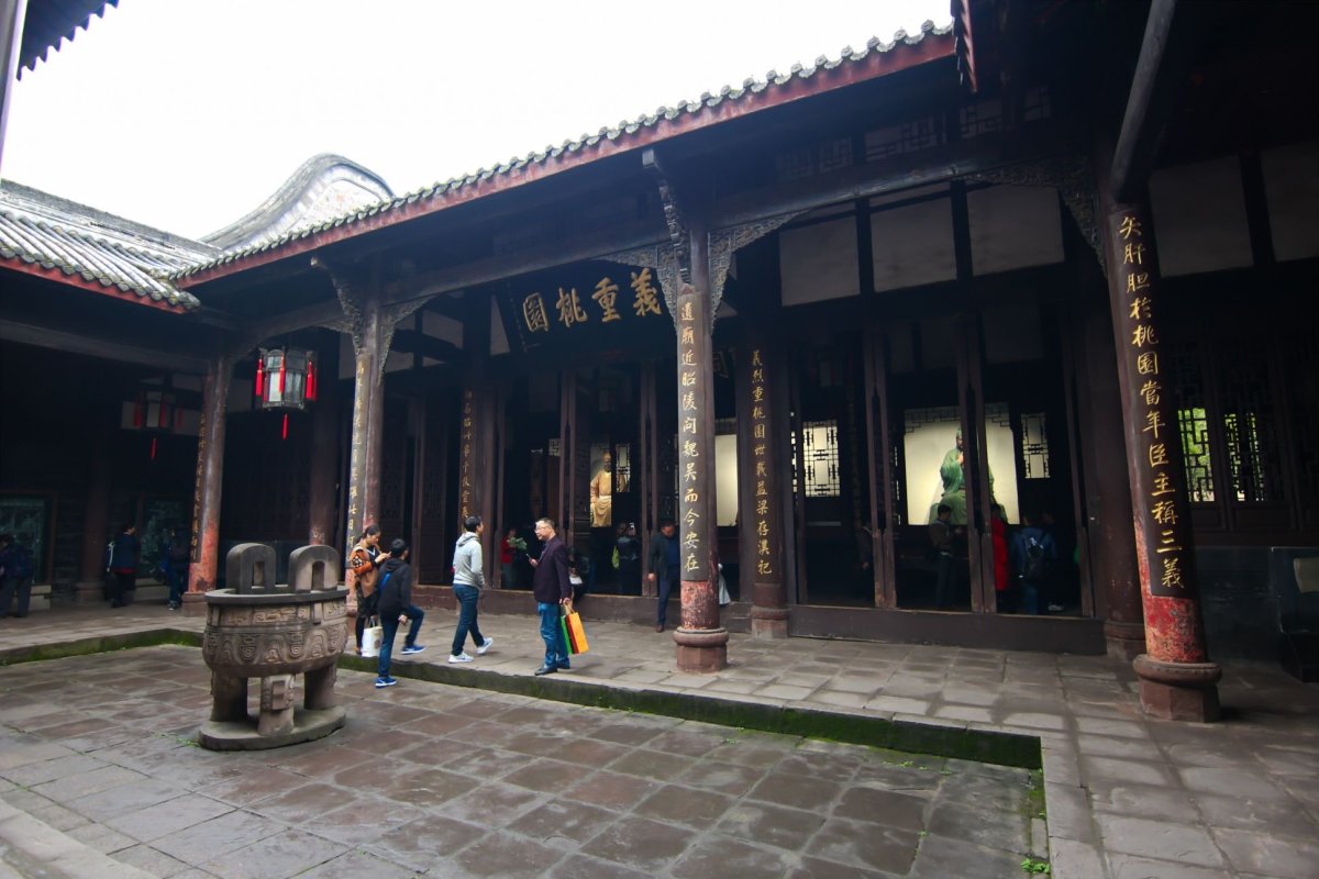 Chrám Wuhou, Chengdu