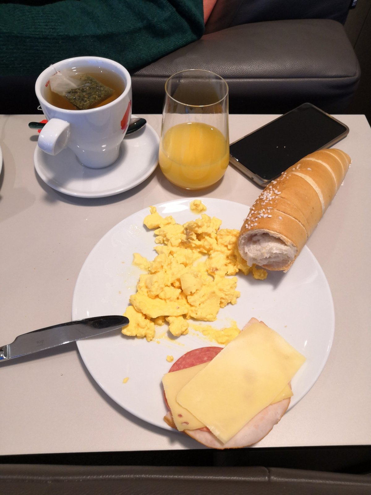 Klasická snídaně ve Vienna Lounge