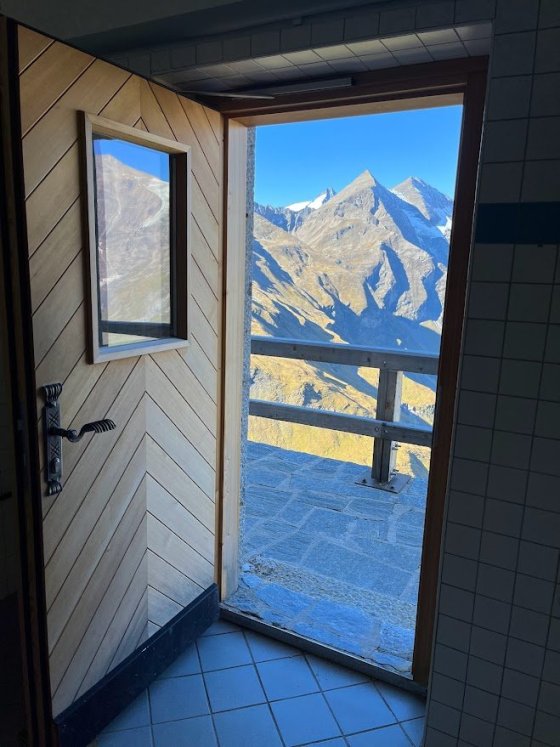 Nejlepší výhled ze záchoda v Rakousku