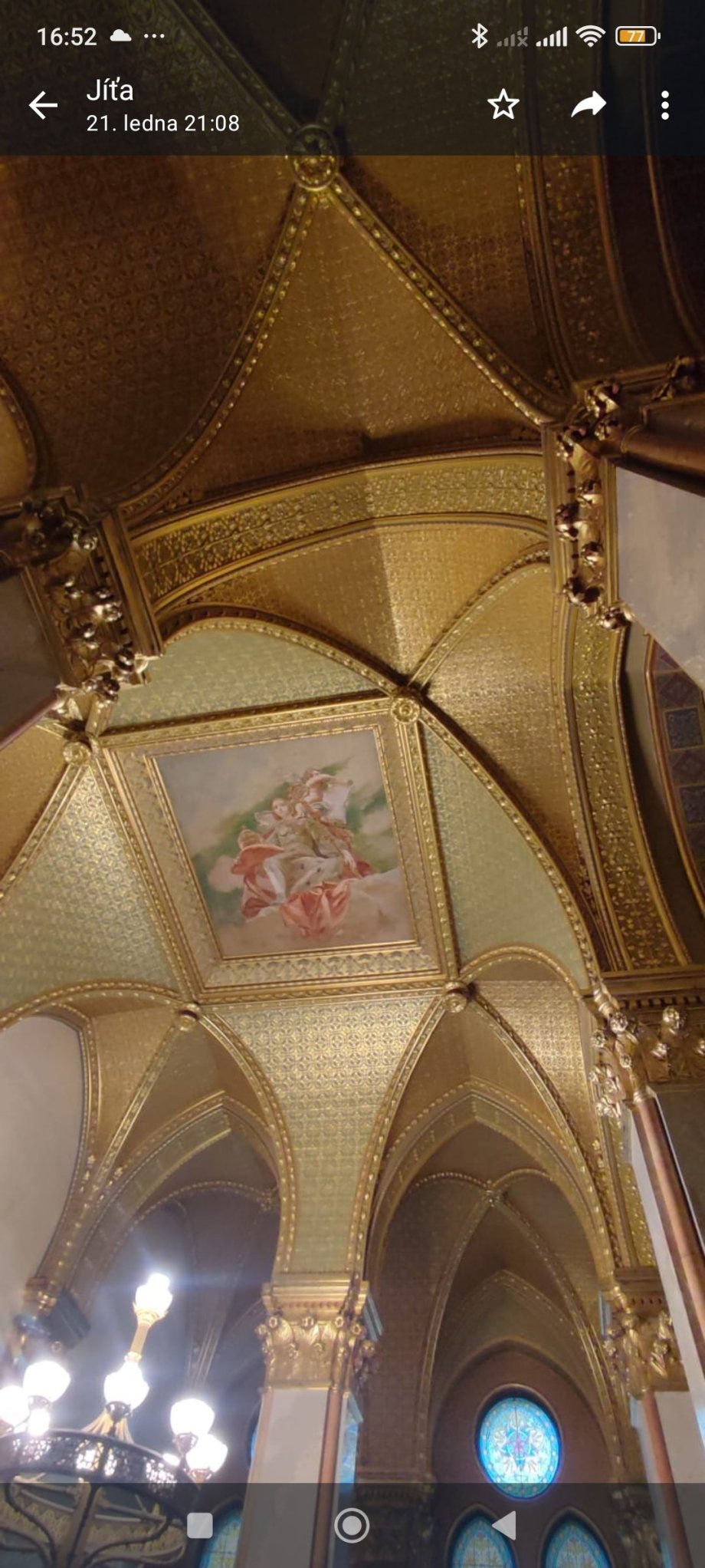 Zlaté stropy v parlamentu