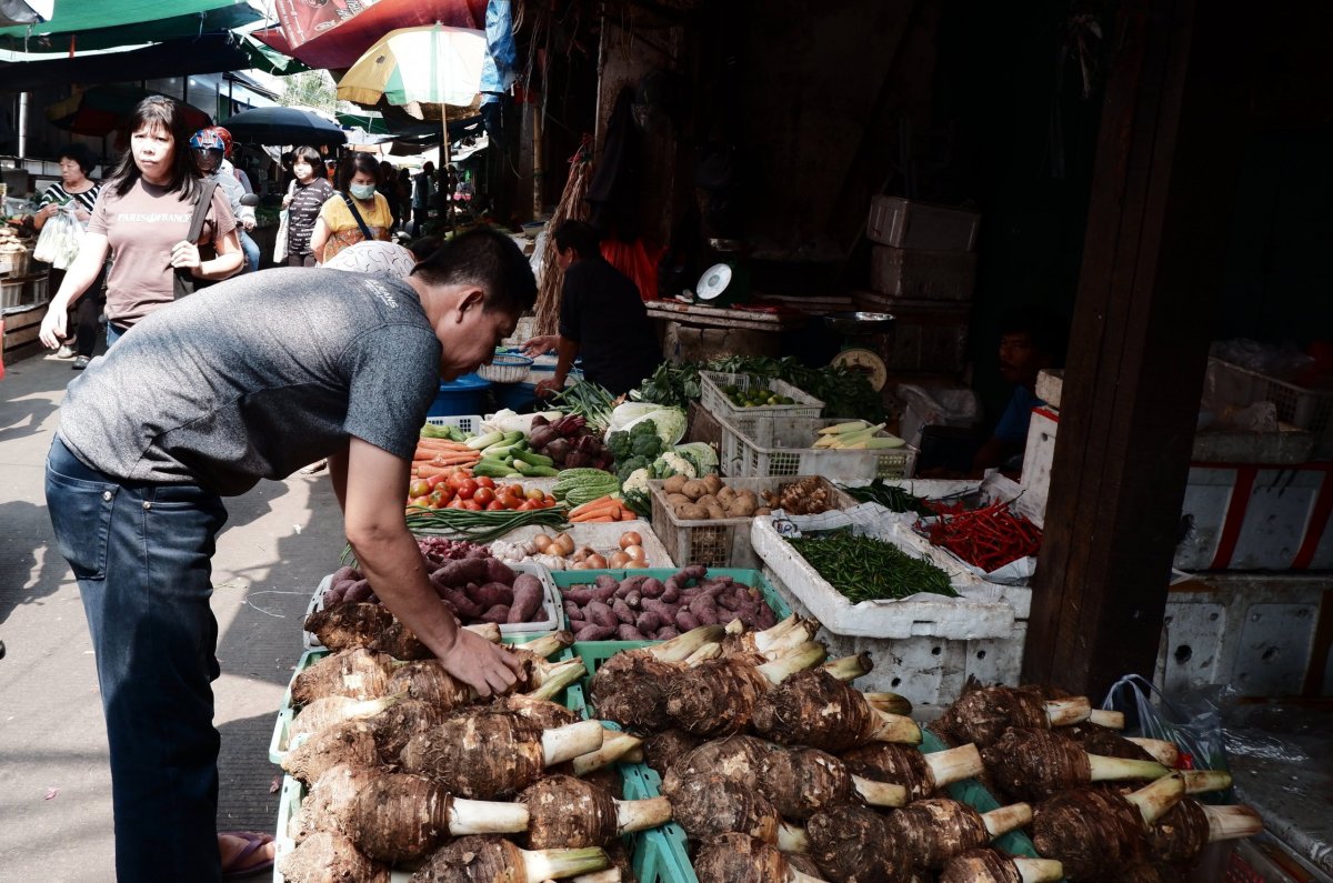 Tržiště v Jakartě