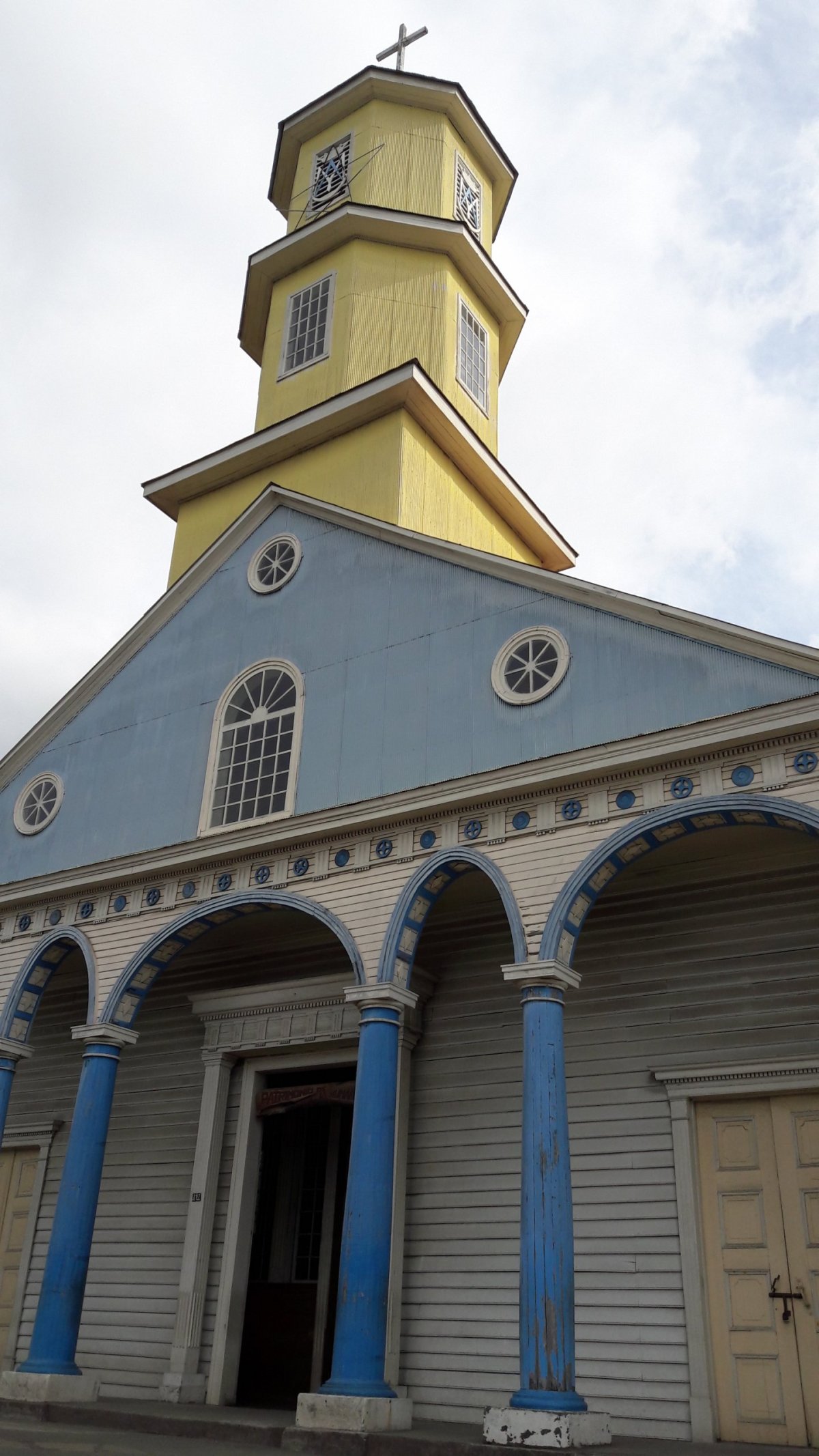 Kostel v Chonchi - Chiloé.