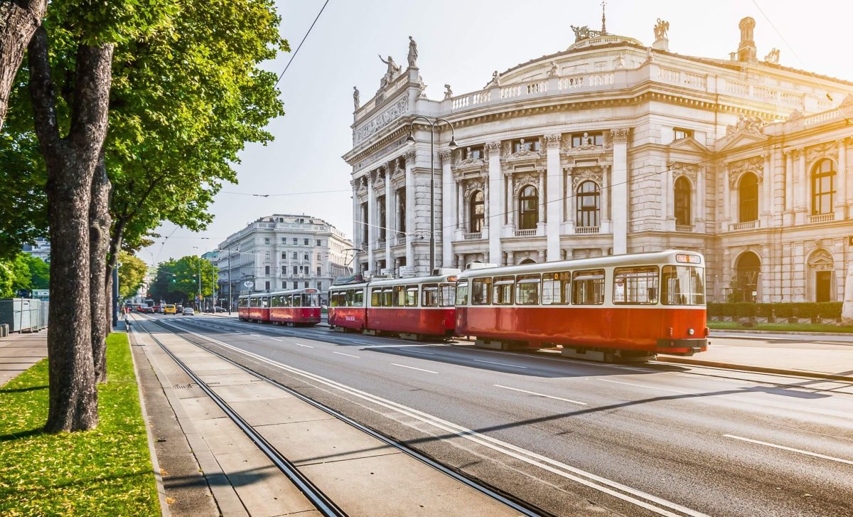 Tramvaj ve Vídni