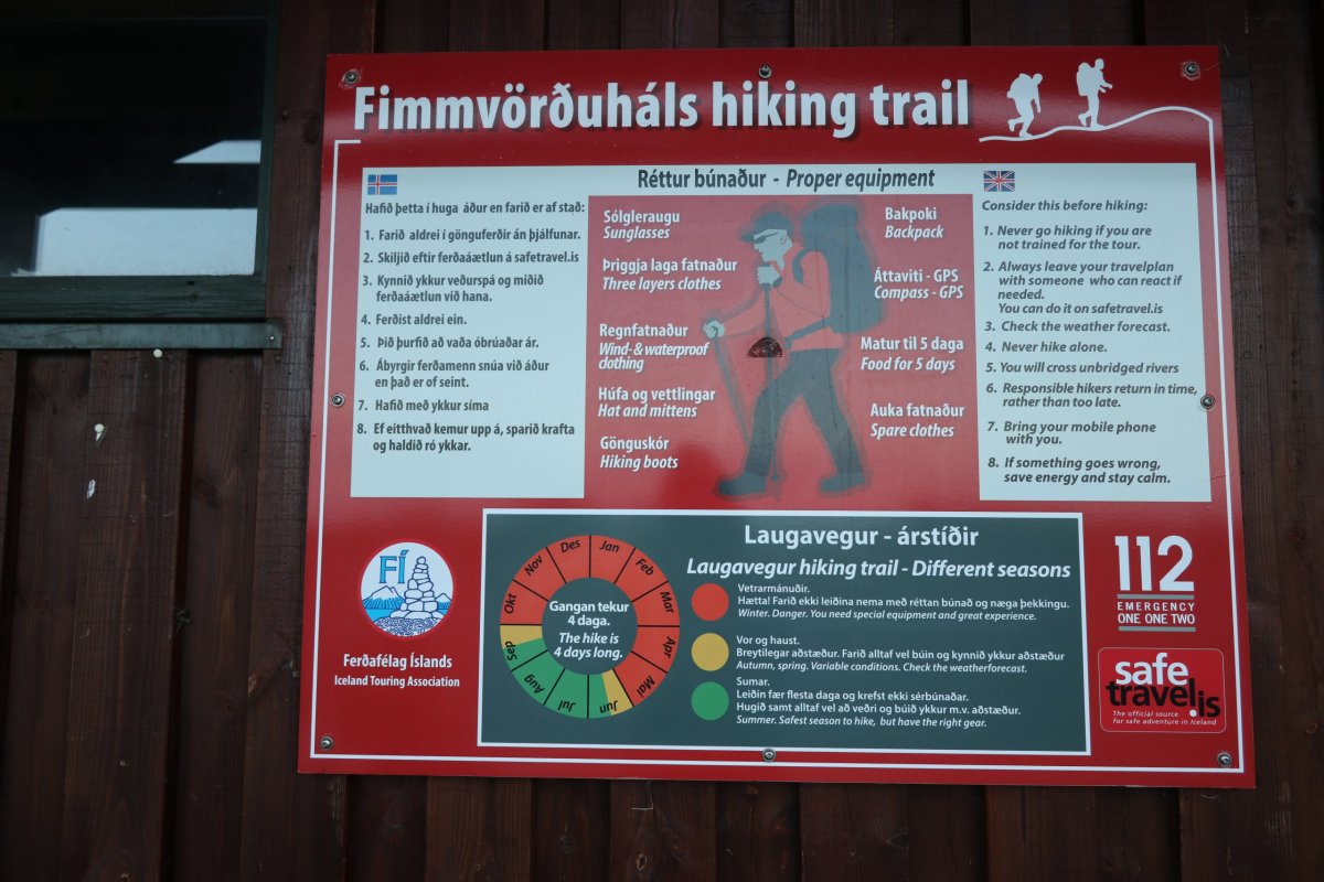 Cedule - Fimmvörðuháls Trail