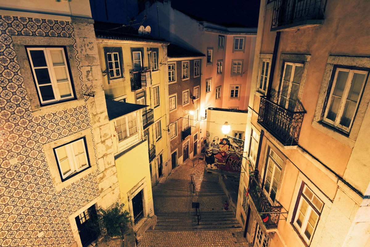 Lisabon uličky