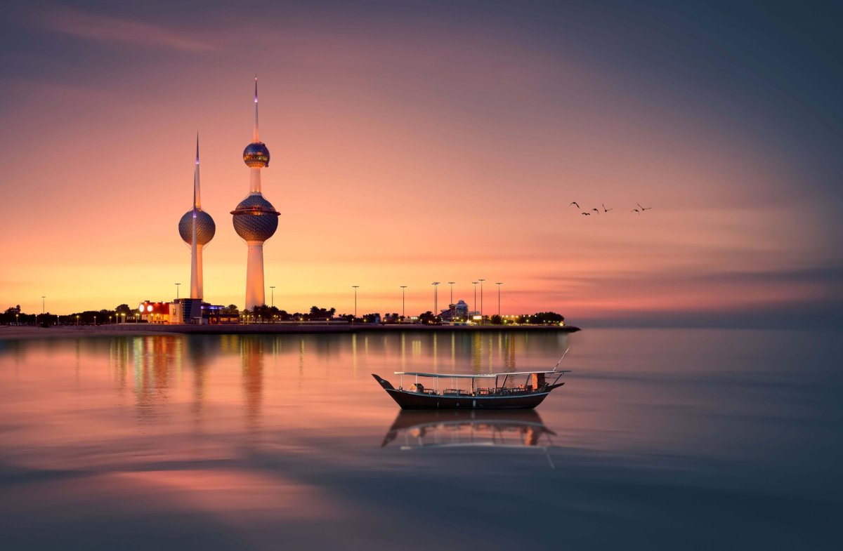 Západy slunce v Kuvajtu