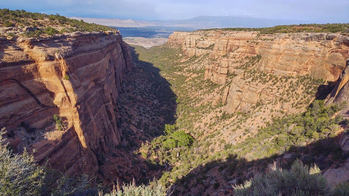 Vyhlídka nad Red Canyon