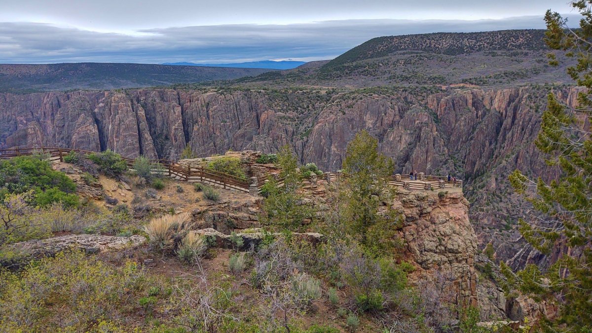 Pohled na Gunnison Point