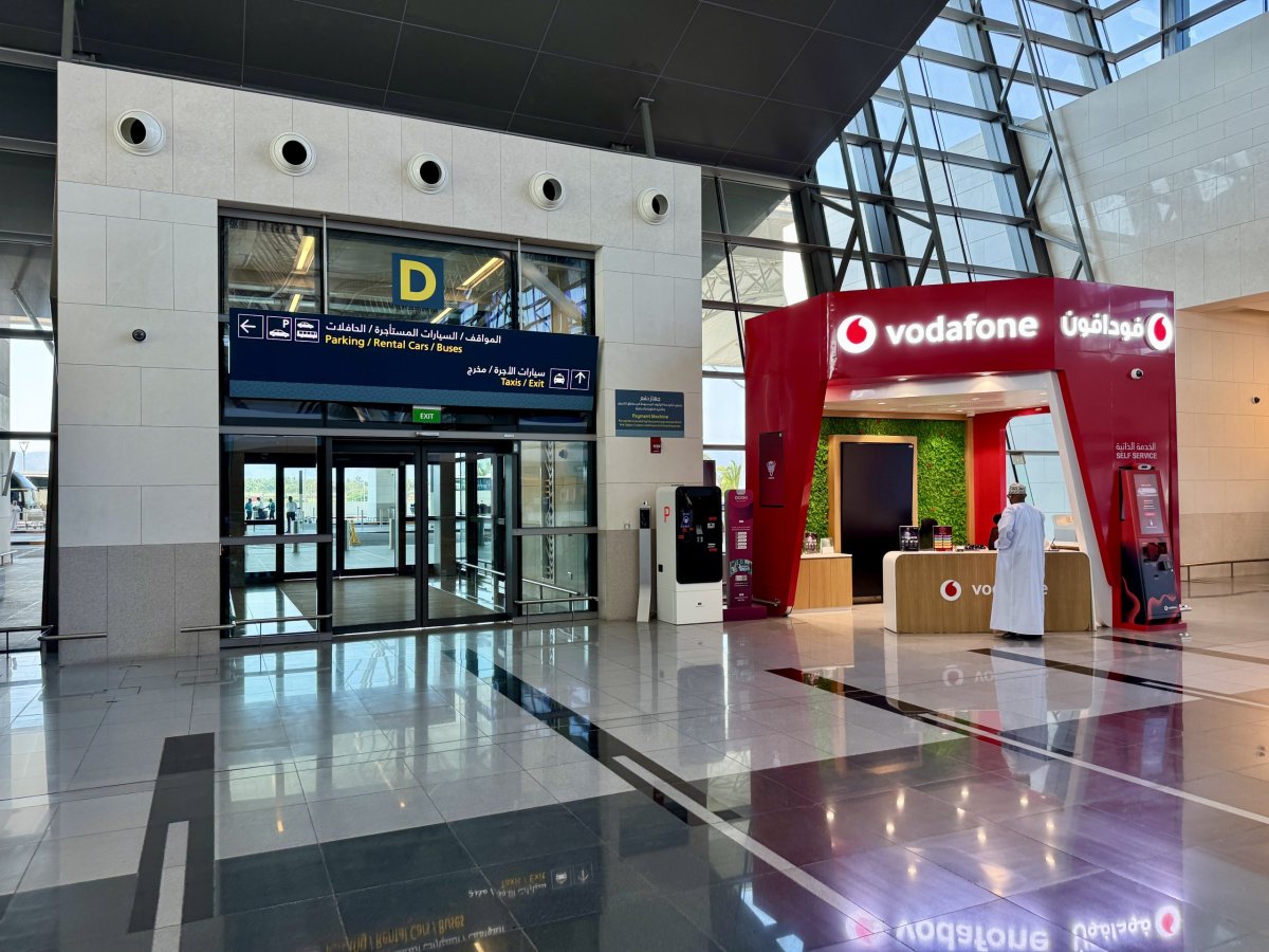 SIM karty na letišti Salalah SLL