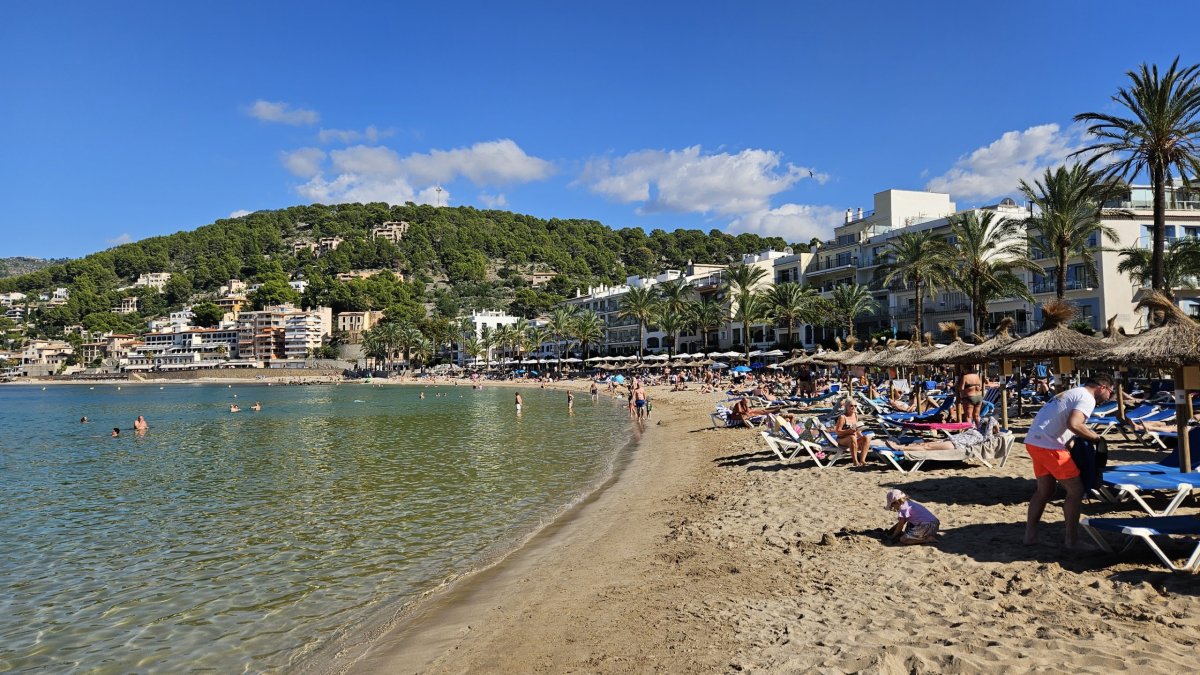 Pláž v Port de Sóller