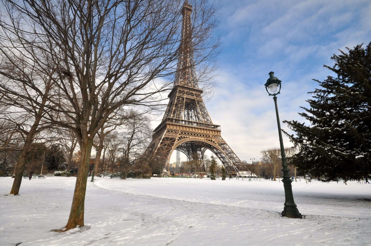 Zimní Eiffelovka