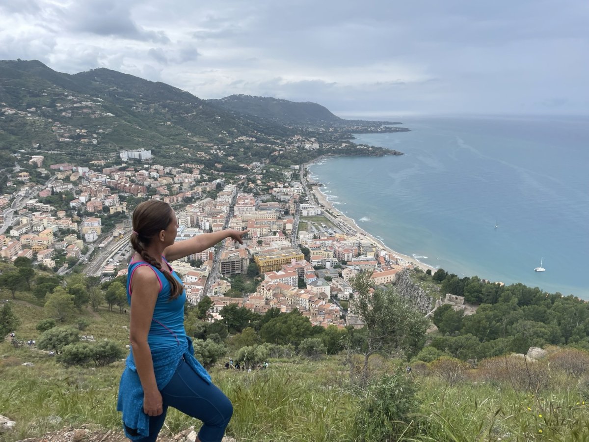 Výhledy z Rocca di Cefalu