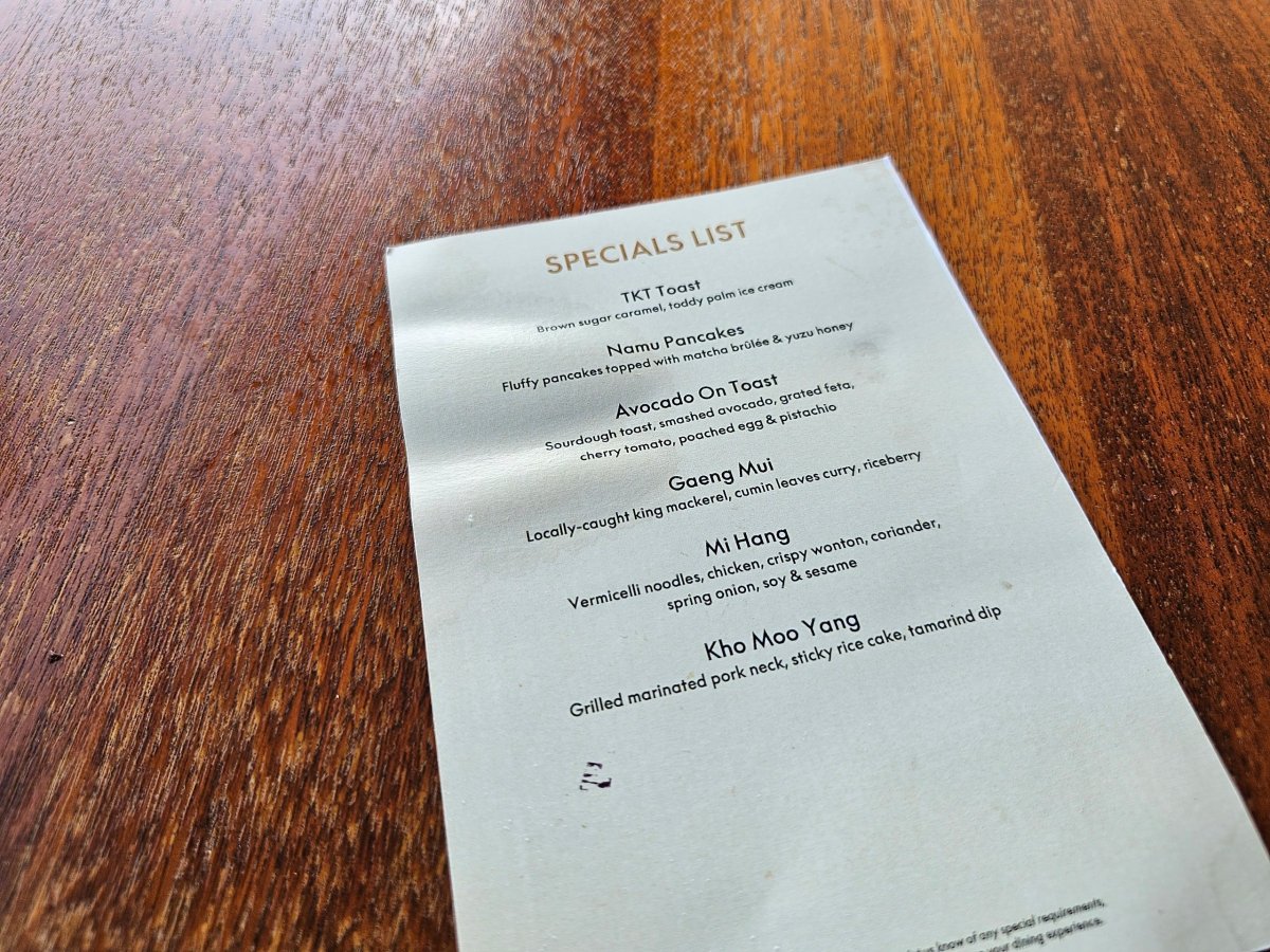 Snídaně - á la carte menu