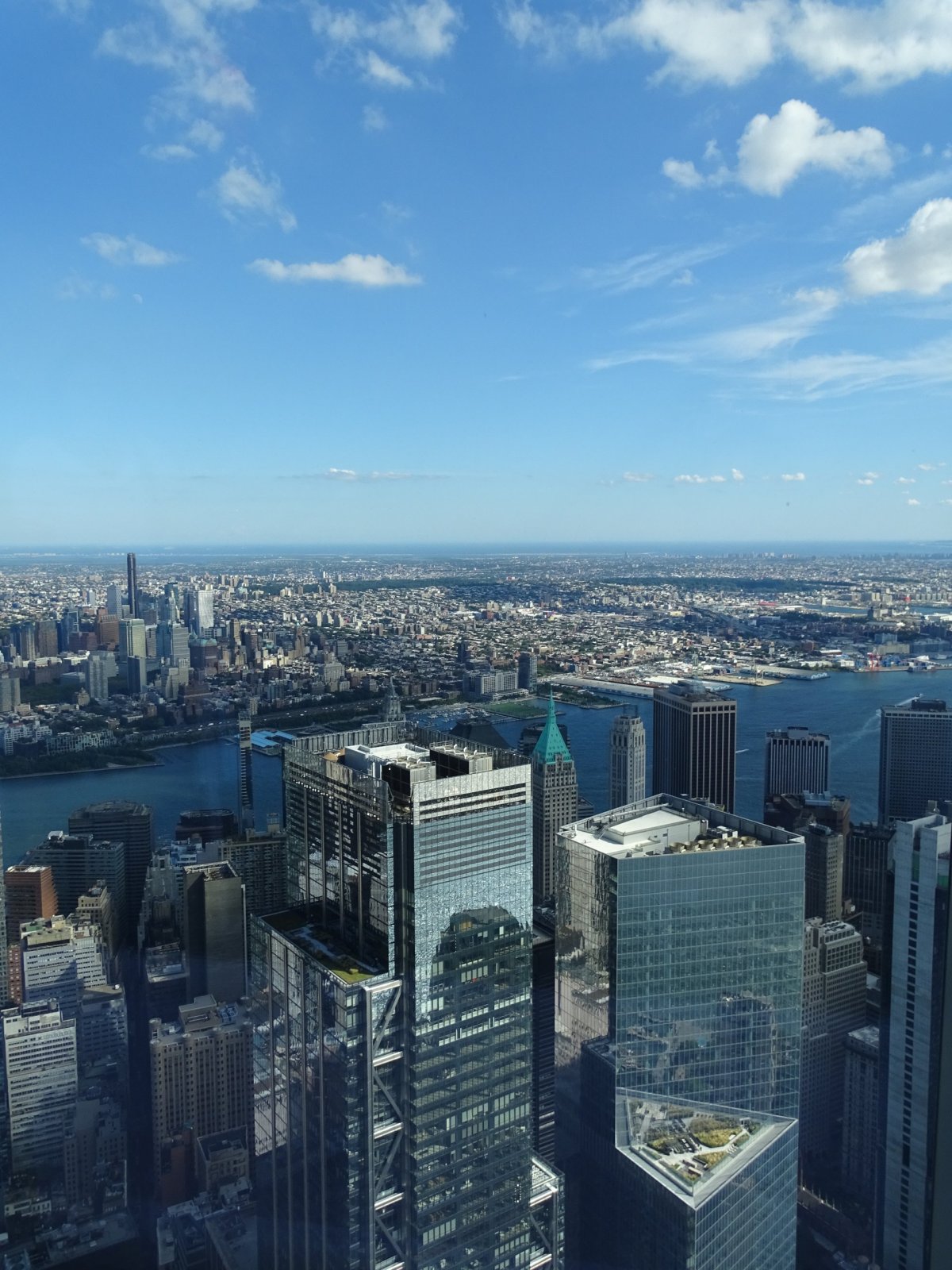 Výhled z One World Observatory