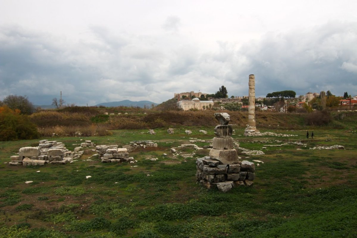 Artemidin chrám, resp. co z něj zbylo