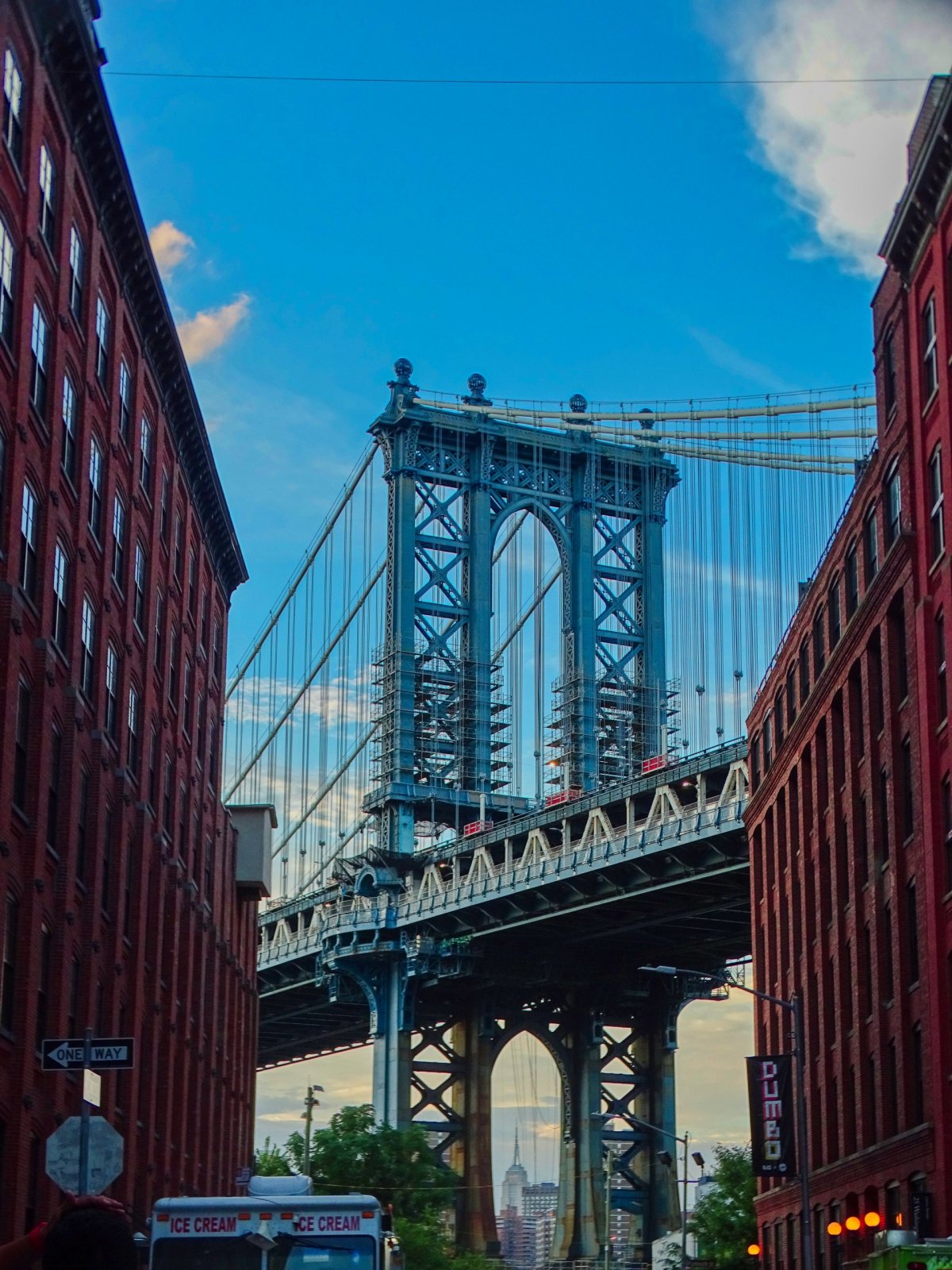 Výhled na Manhattan Bridge