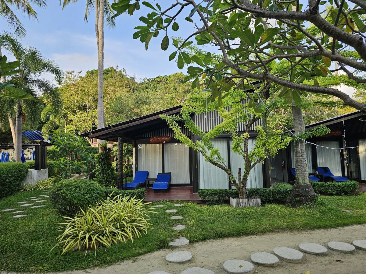 Chatky v areálu Homm Chura