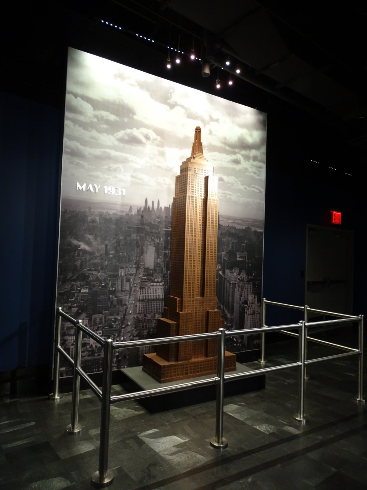 Expozice v Empire State Budiling