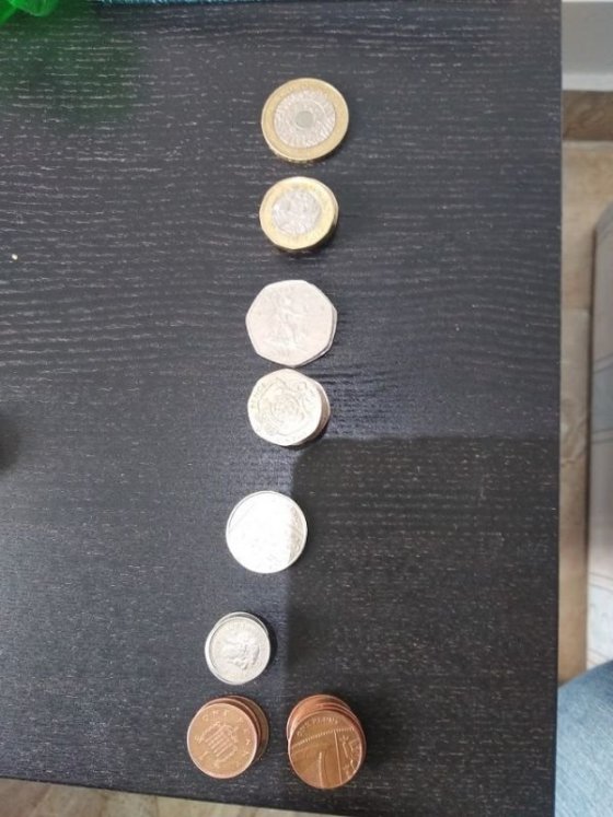 narazily jsme s pár starými bankovkami (vymění na přepážce národní banky) a mincemi (nevymění)