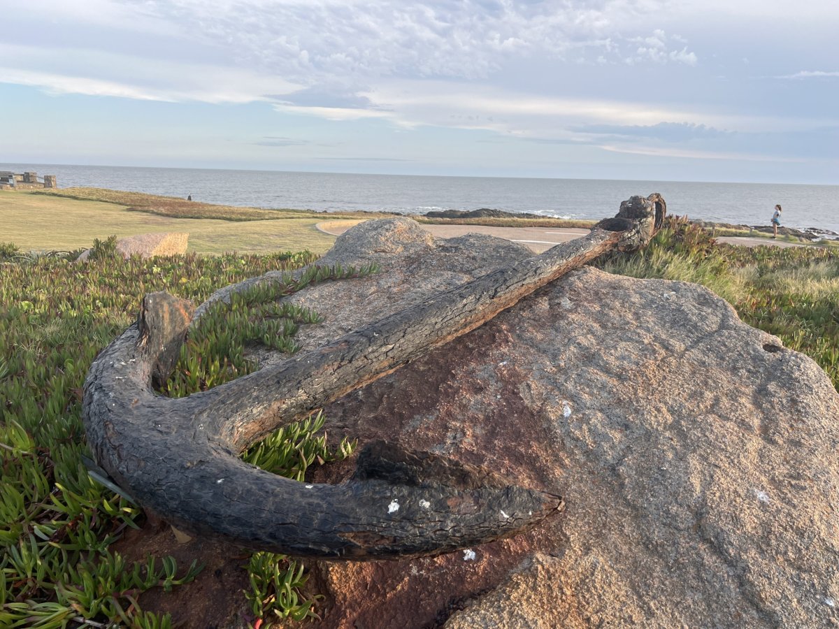 Punta de las Salinas. Nejjižnější bod Urugaye.