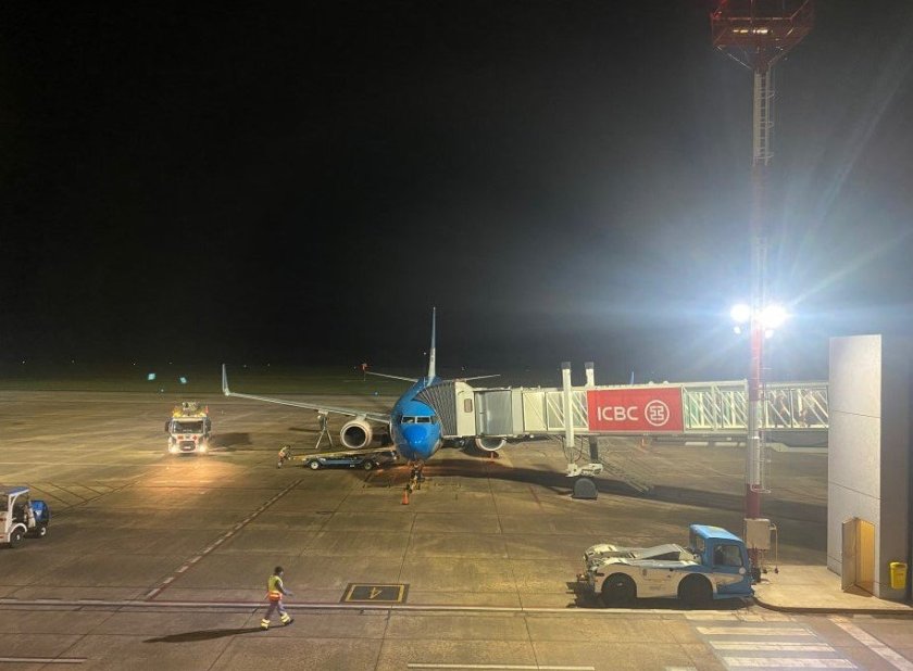 Letiště Iguazú, přílet