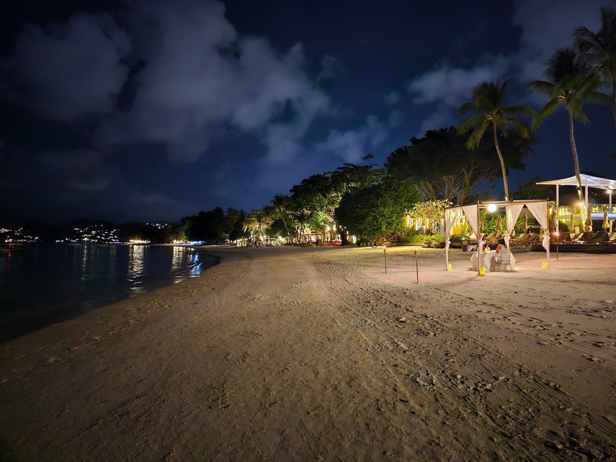 Noční Chaweng, severní část