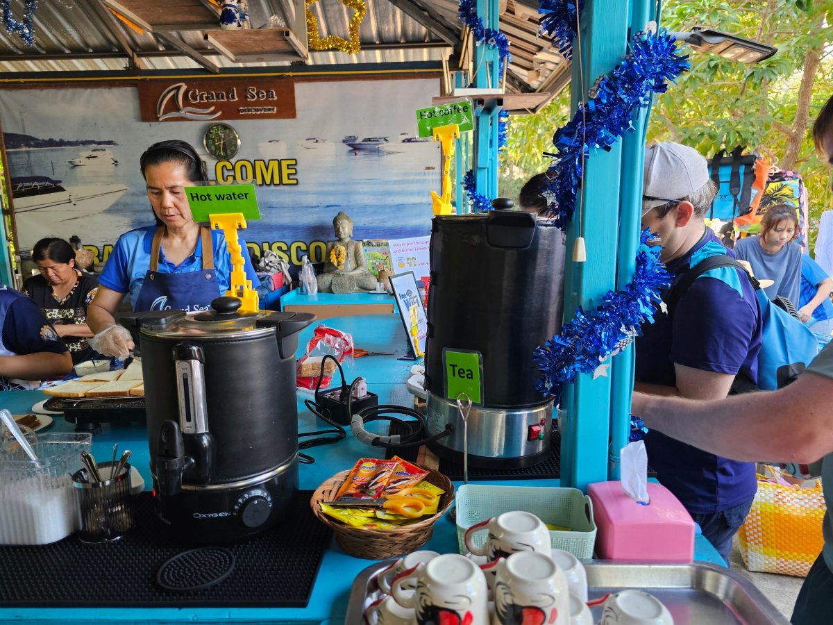 Lehká snídaně zdarma před odplutím