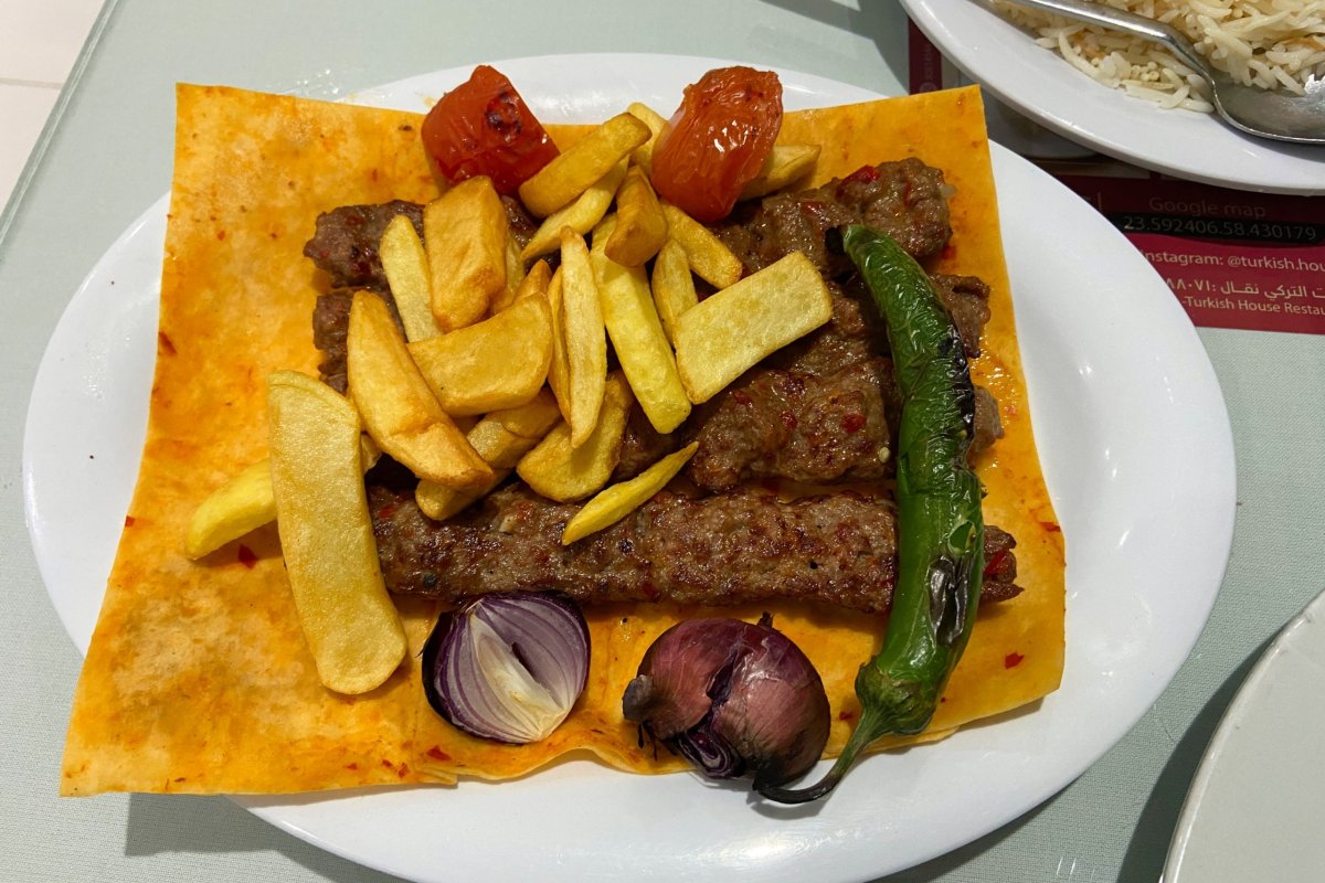 Večeře v Turkish house