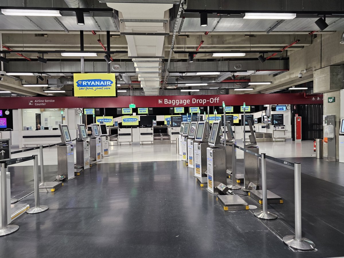 Check-in, Terminál 2