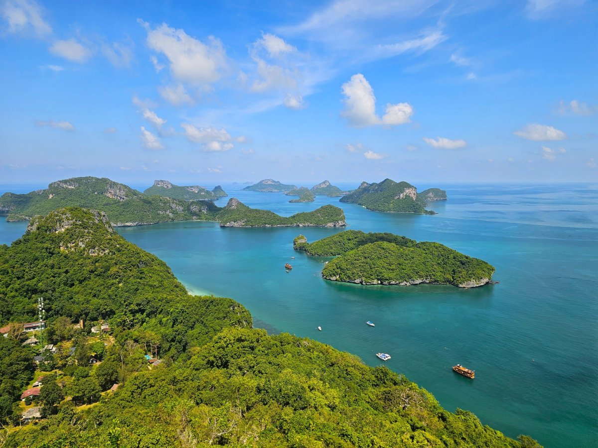 Výhledy na ostrově Ko Wua Ta Lap