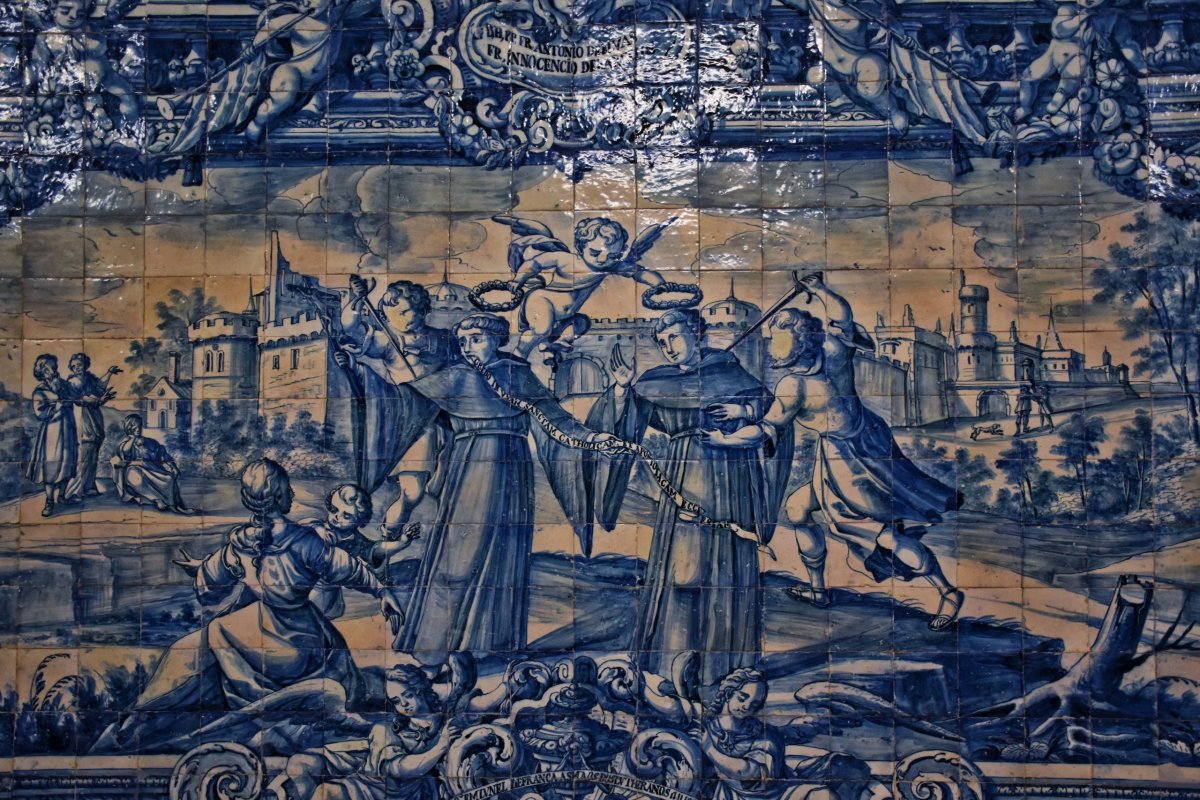 mozaika z azulejo