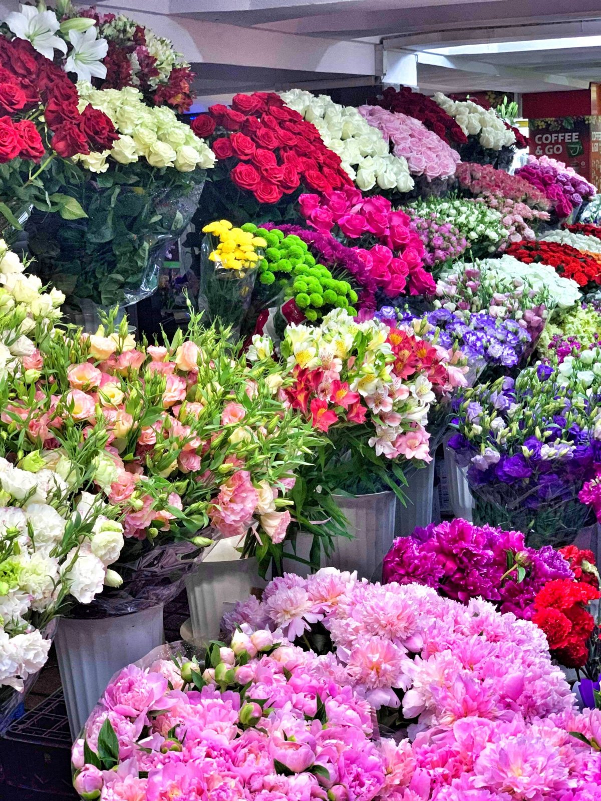 ...všude květiny!!!