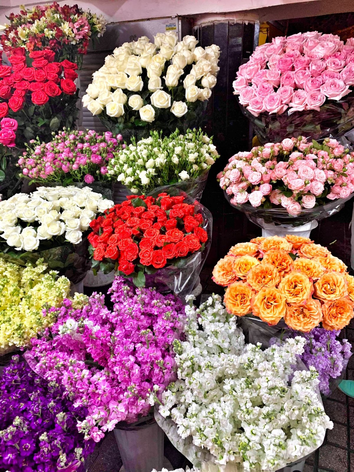 ...všude květiny!!!