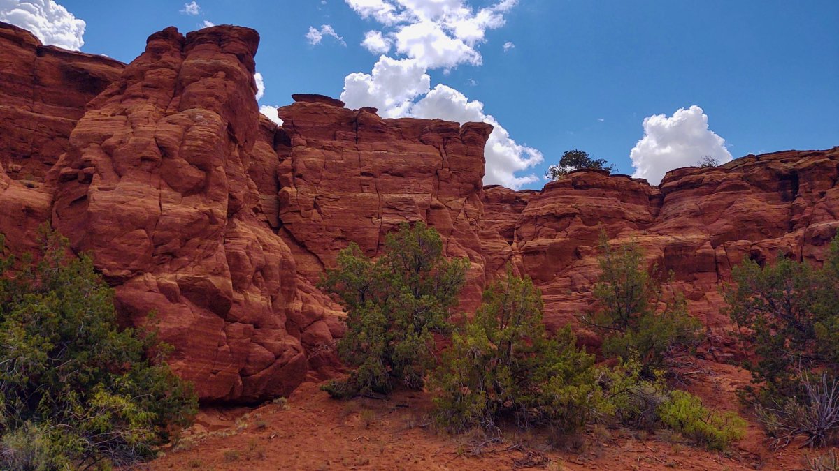 Poušť v blízkosti Canoncito