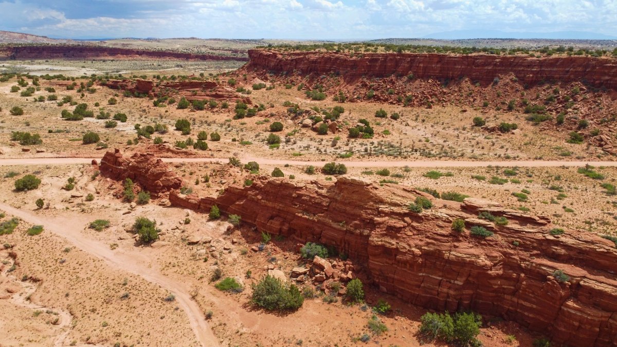 Poušť v blízkosti Canoncito