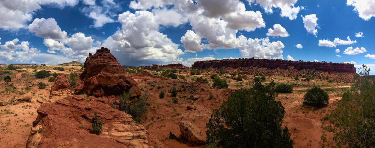 Poušť v blízkosti Canoncito