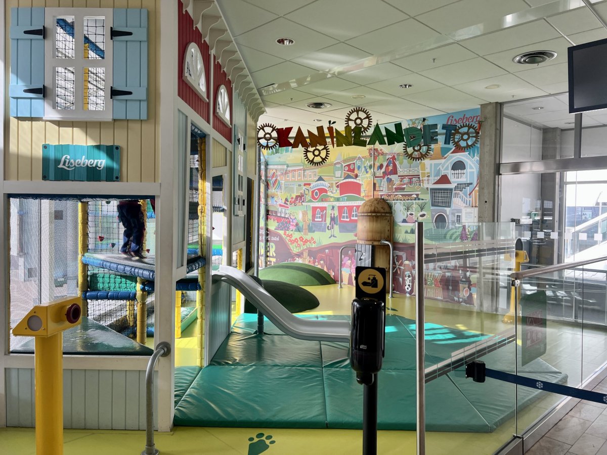 Dětský koutek na letišti Goteborg GOT