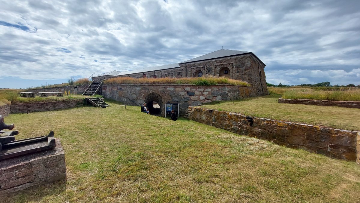 Areál pevnosto na Aspo