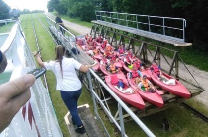 A tady je i paní "lodnice"