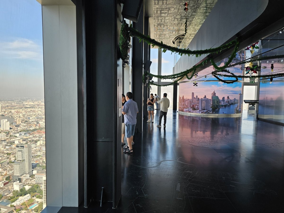 King Power Mahanakhon - vnitřní vyhlídka