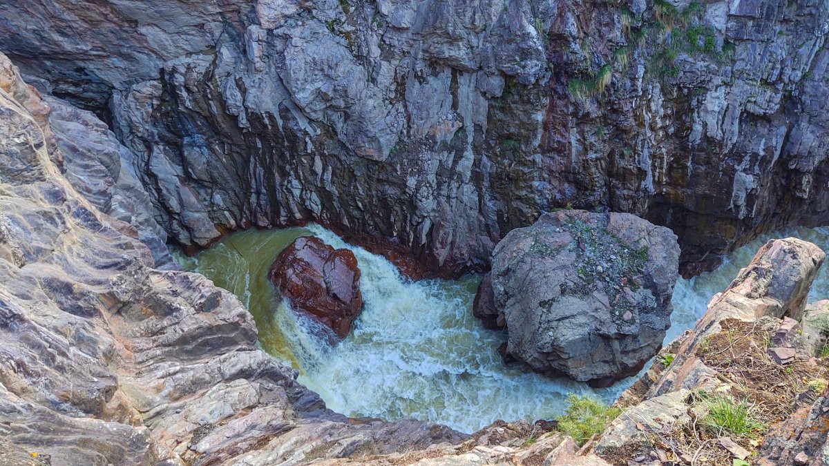 Kaňon v South Park Trail