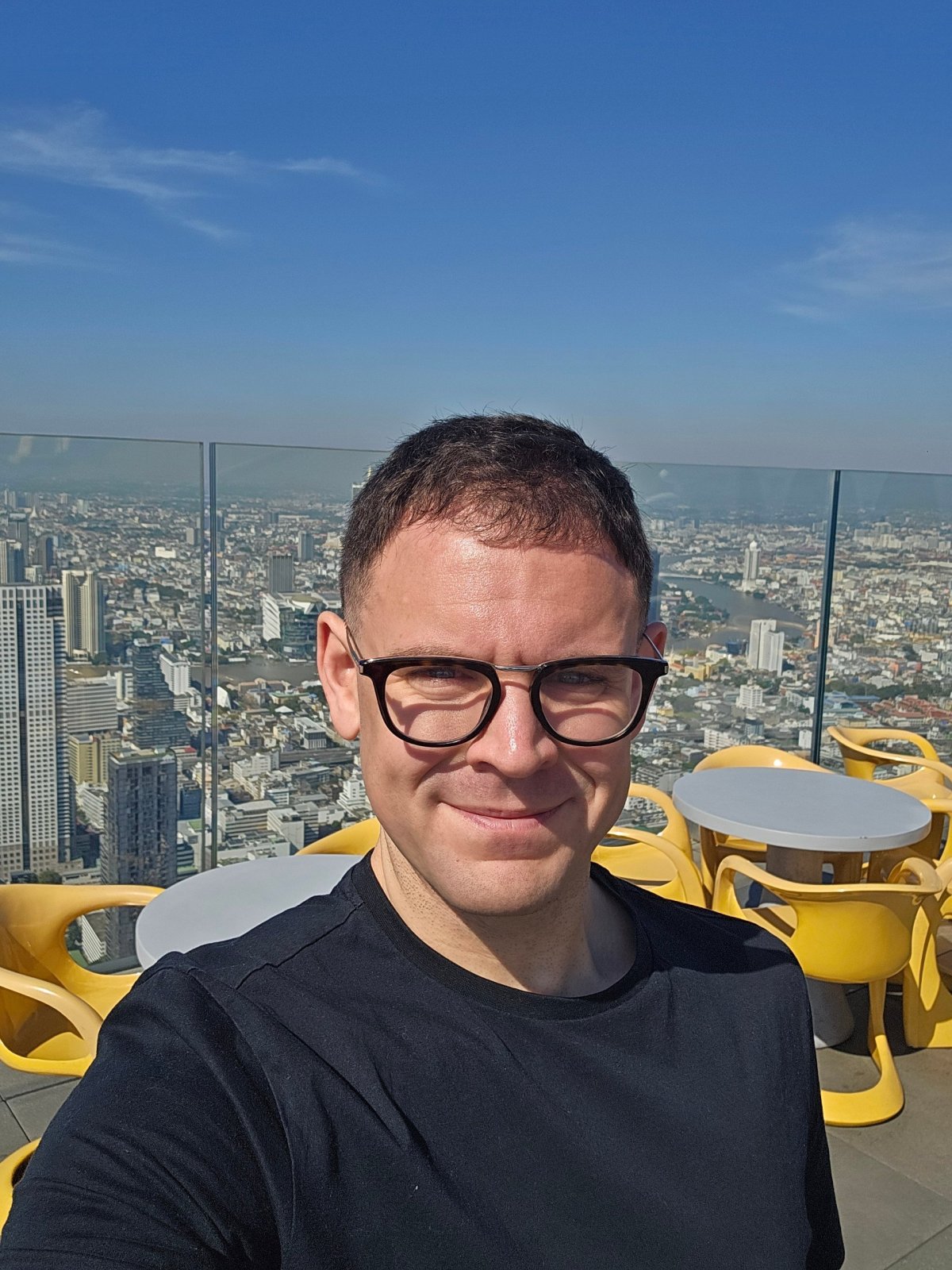 King Power Mahanakhon - já na vyhlídce