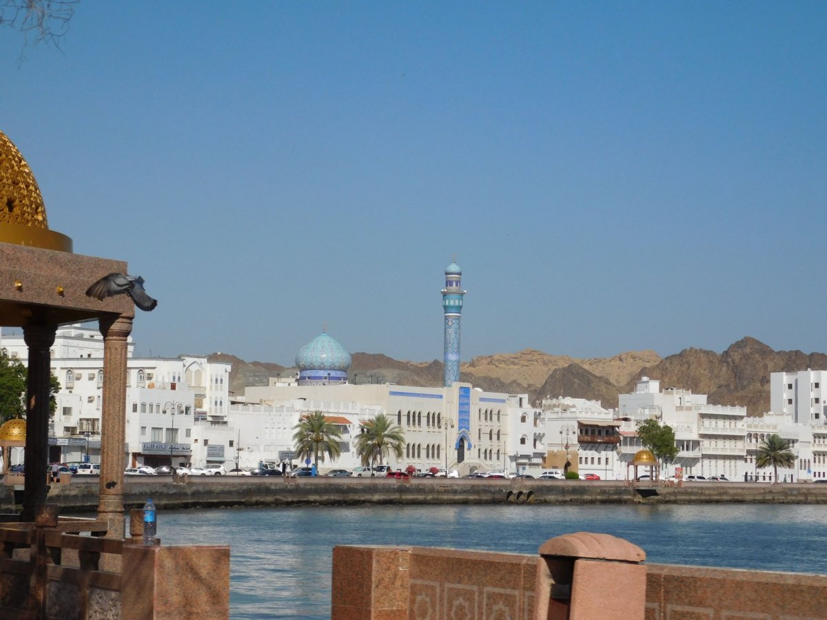 Pobřežní promenáda v Muscatu