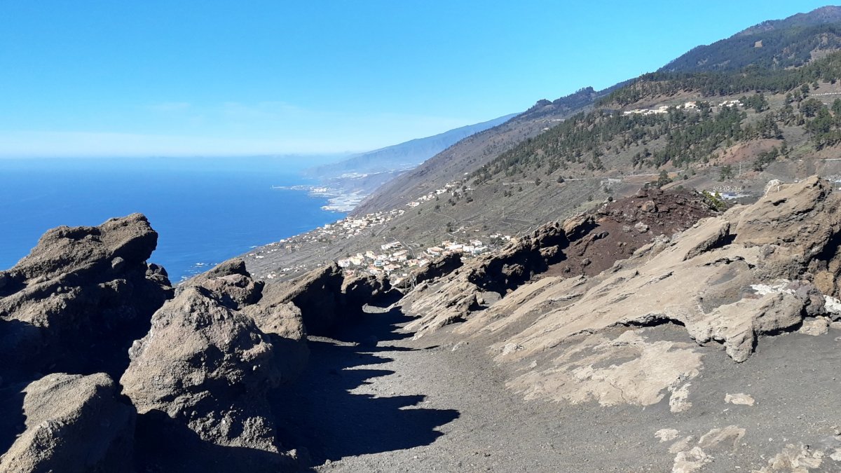 Výhled z kráteru San Antonio