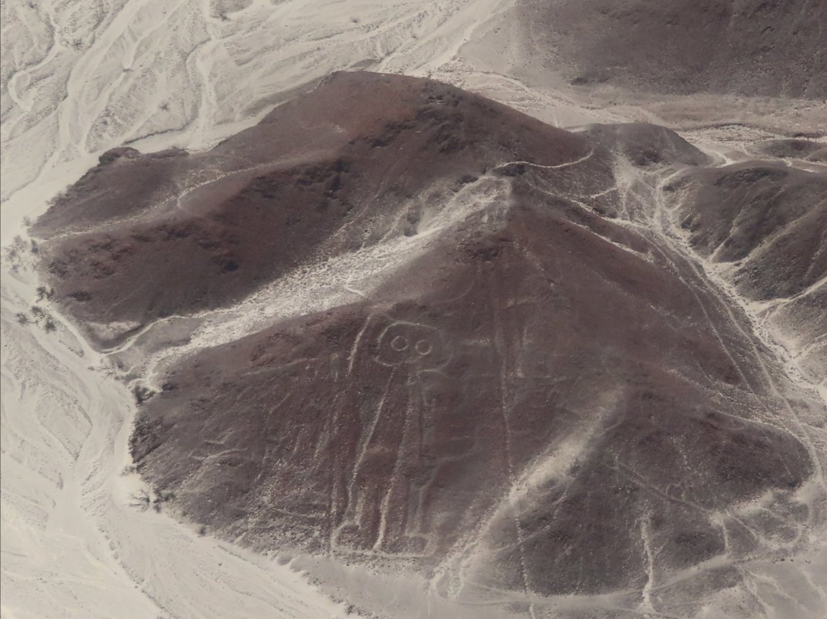 Geoglyf astronauta