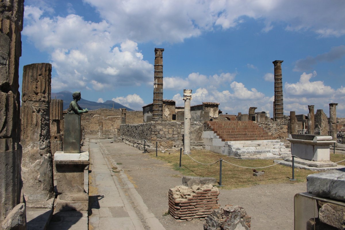 Nádherně zachované památky Pompejí
