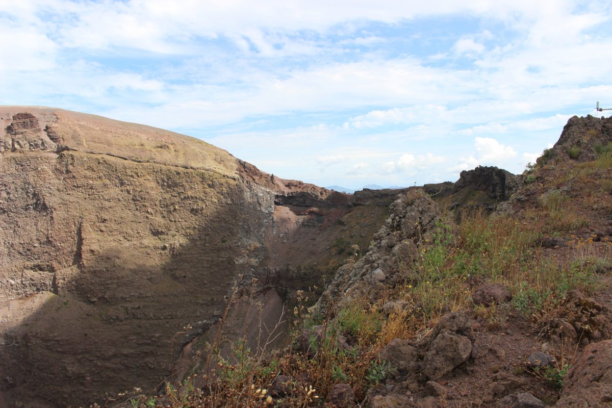 Kráter Vesuvu