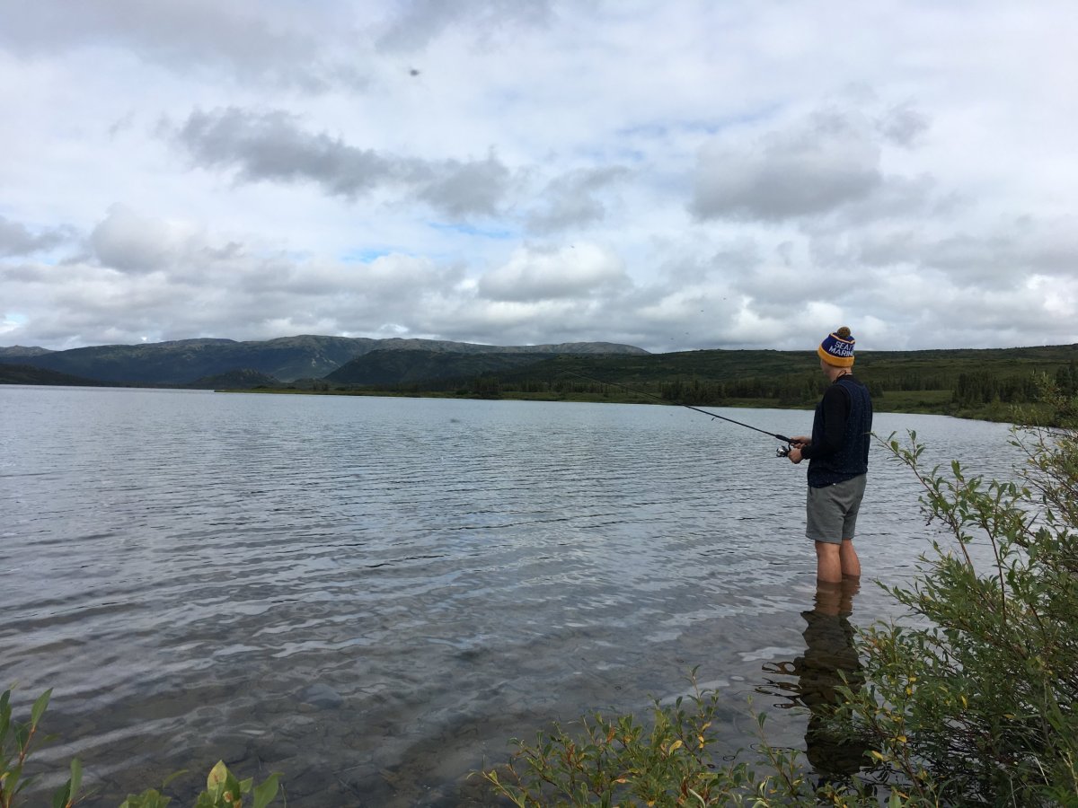 Rybaření ve Wonder Lake