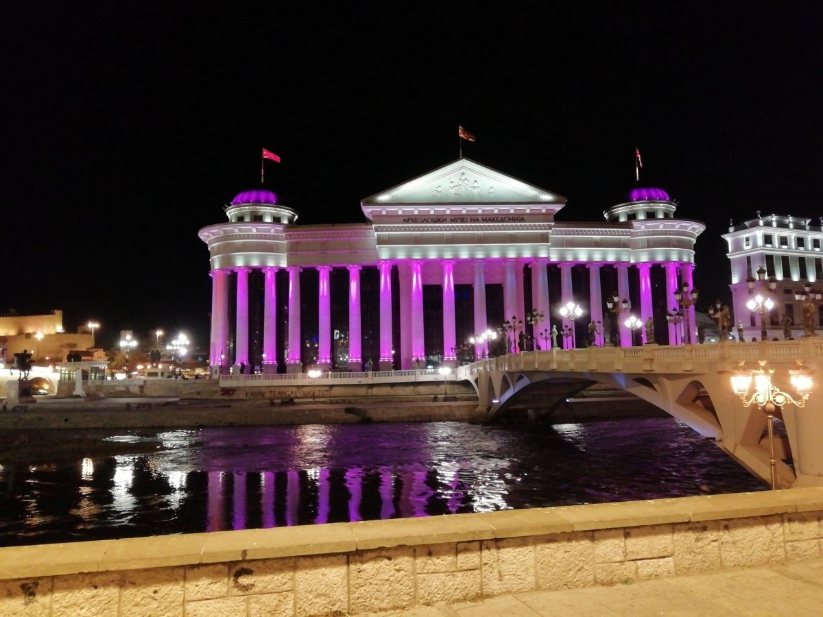 Archeologické muzem, tentokrát v noci